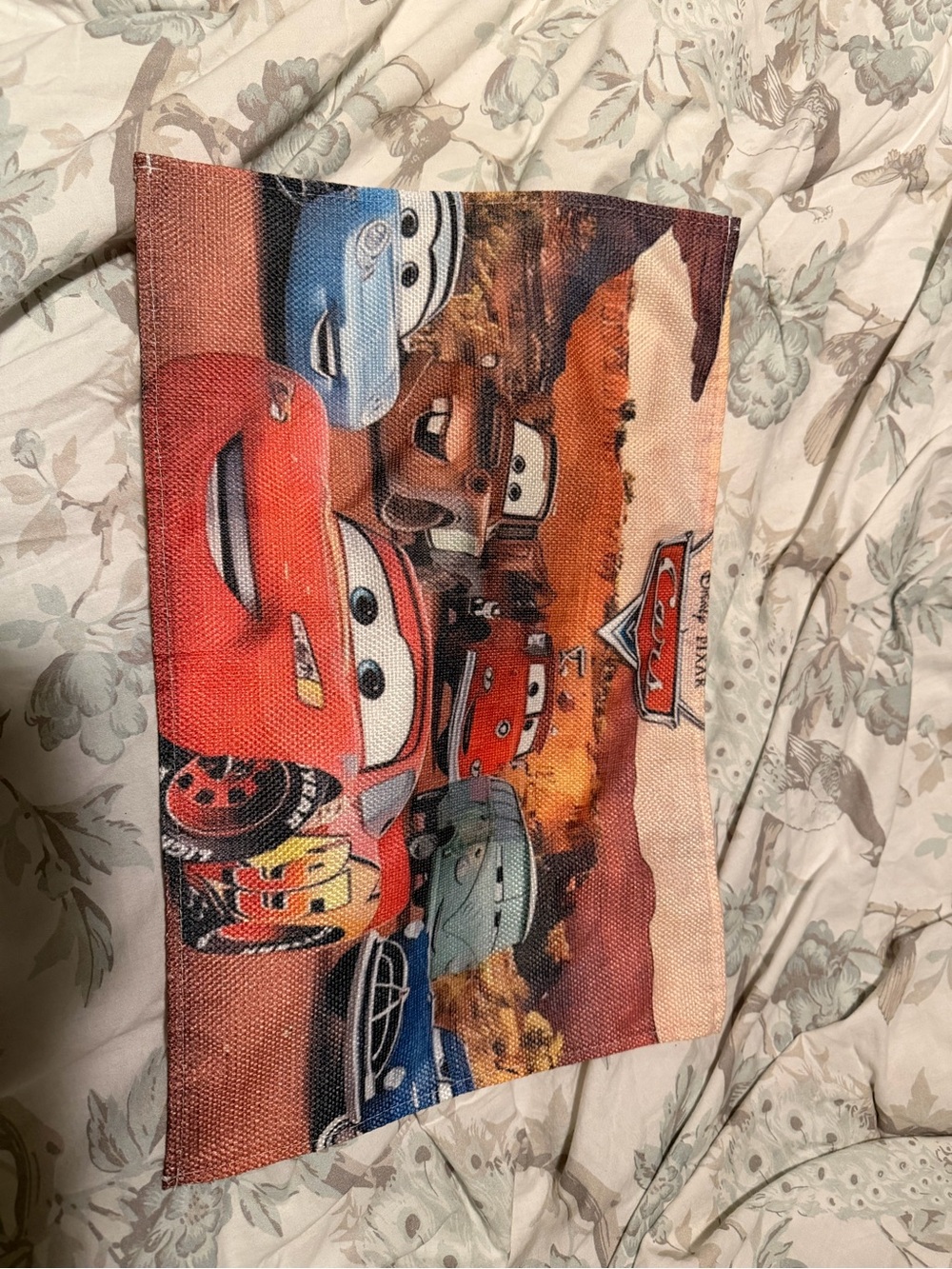 Disney Pixar Cars Kids Placemat — Red Multicolor Lightning McQueen Design